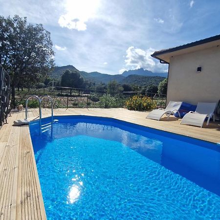 Domaine U Filanciu - Casa Chiara - Centru Di Corsica Villa Moltifao Eksteriør billede