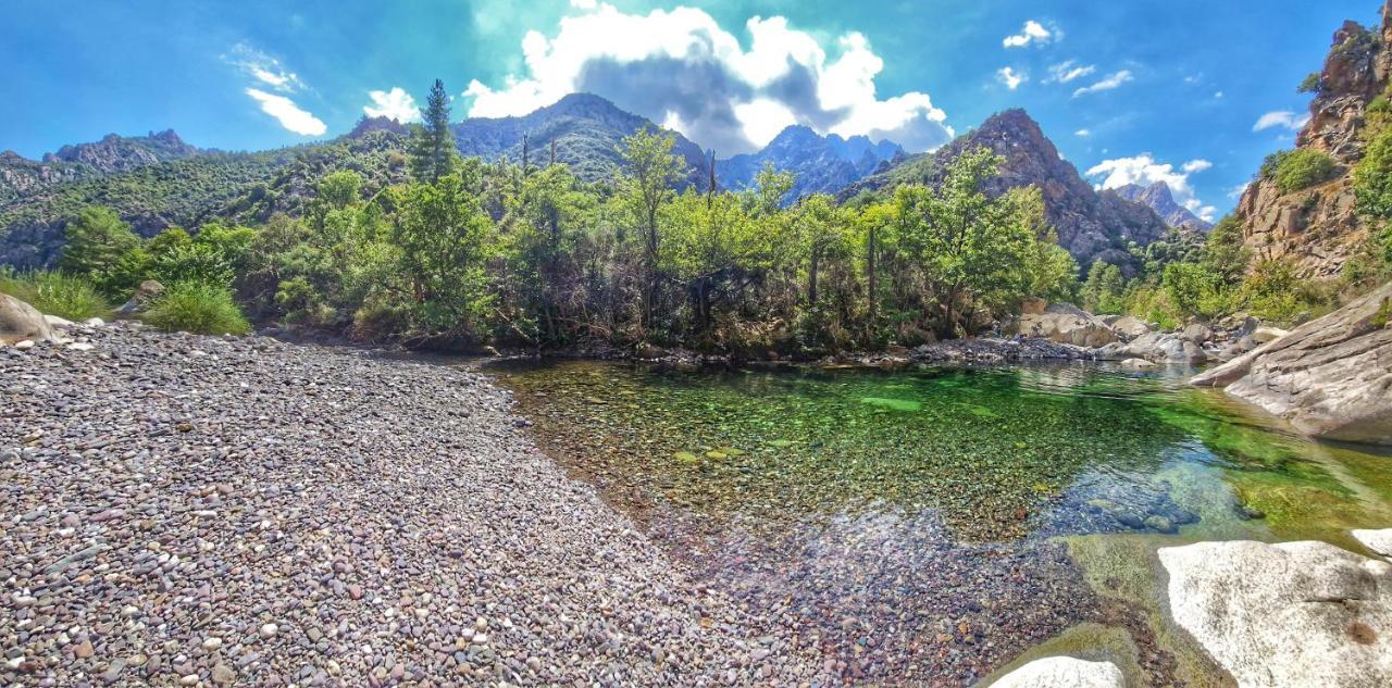Domaine U Filanciu - Casa Chiara - Centru Di Corsica Villa Moltifao Eksteriør billede